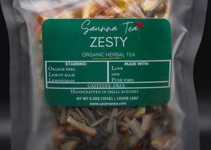 ZESTY TEA BAGS